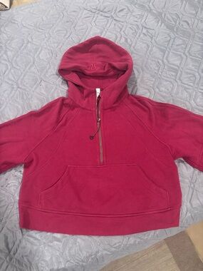 lululemon athletica Raspberry Half-Zip Hoodie
